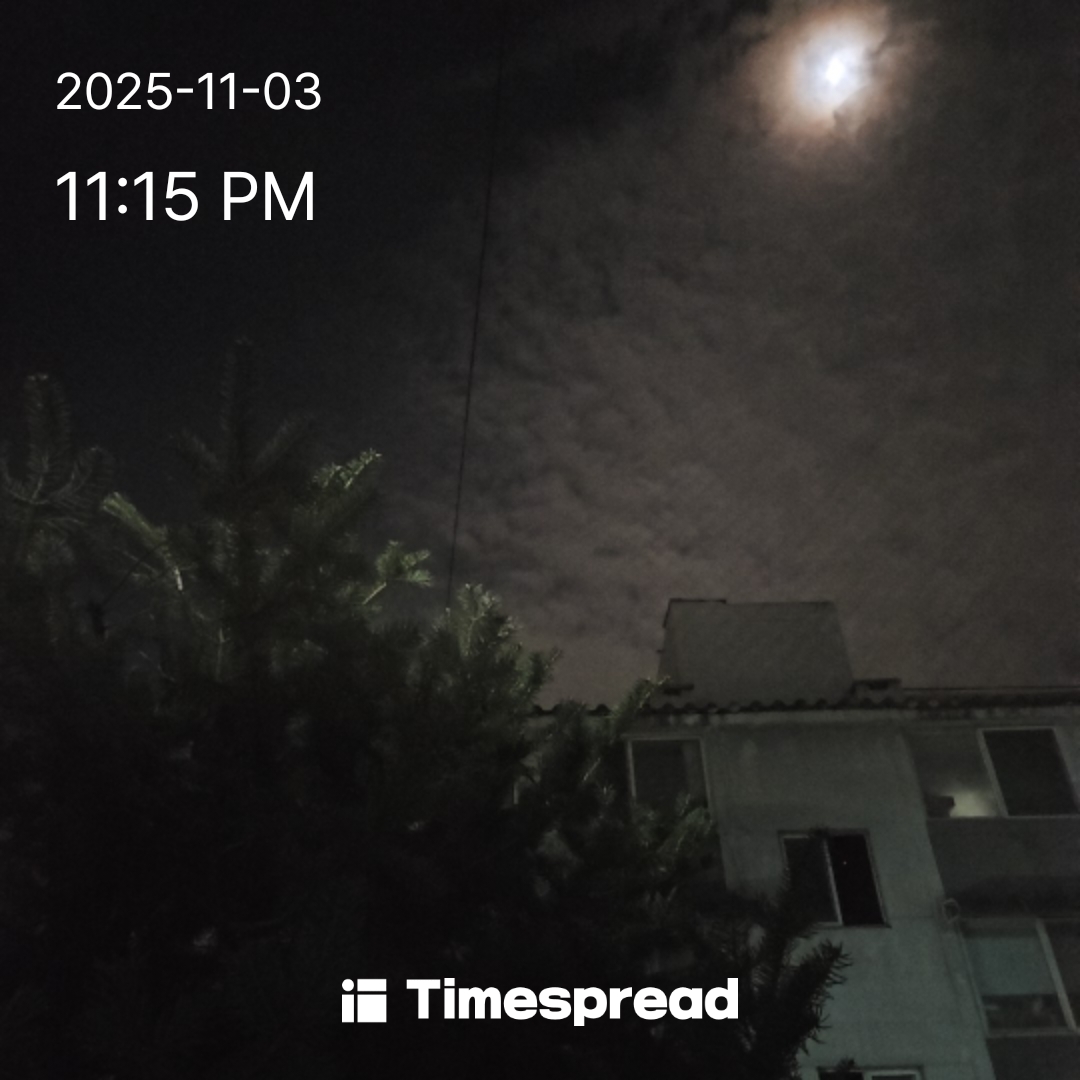 달이밝은 밤하늘