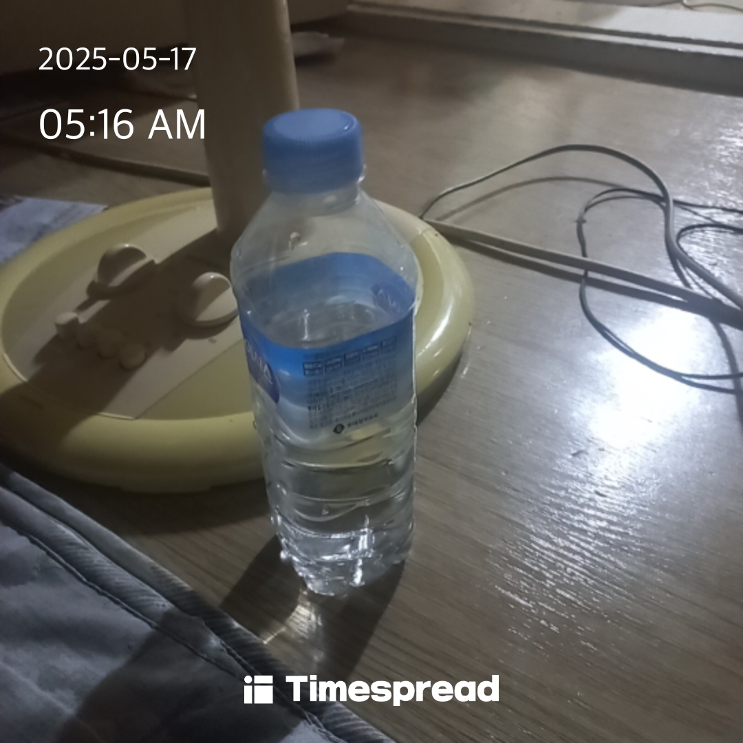오늘도 물과함께하루시작