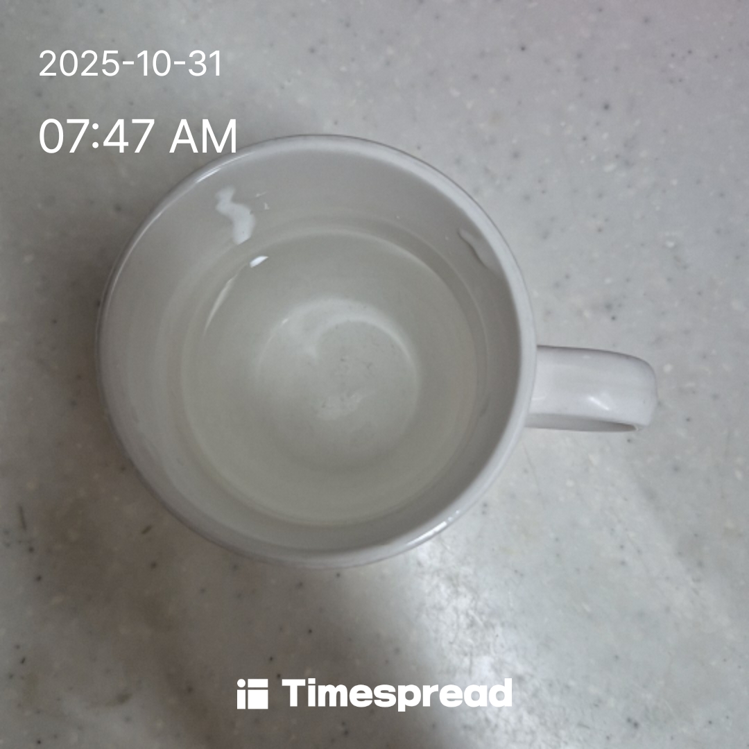 물 마시기 5일차