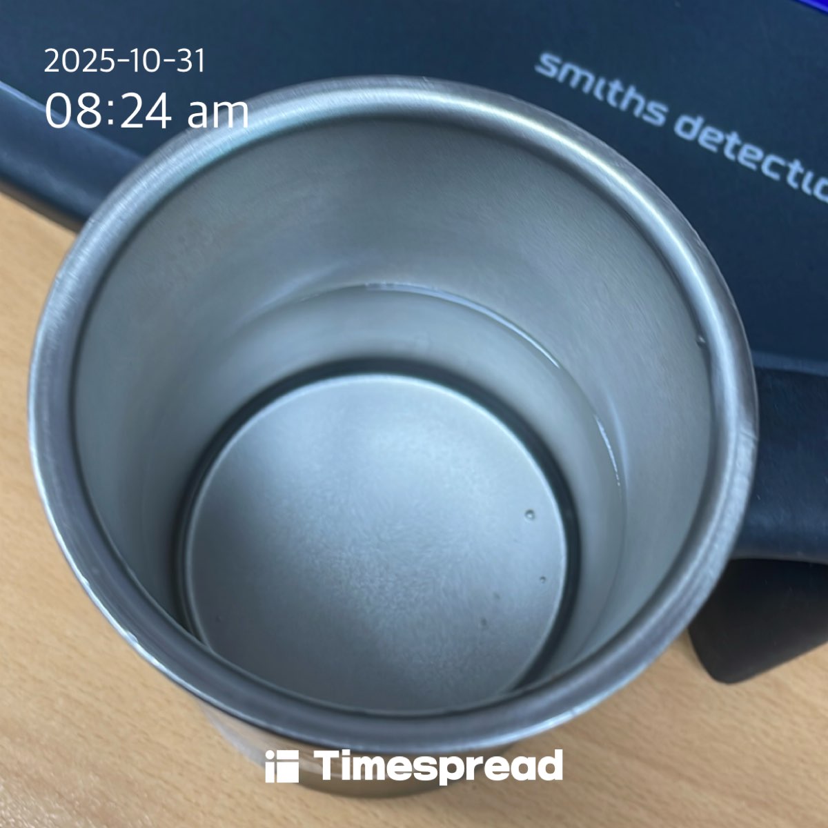 물 마시기(10/31)