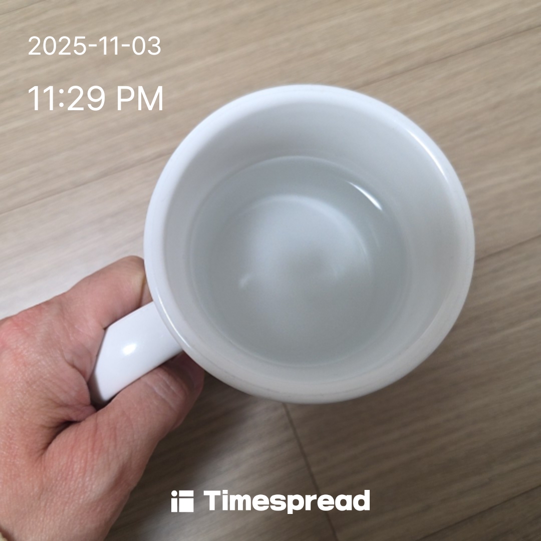 하루한번물마시기