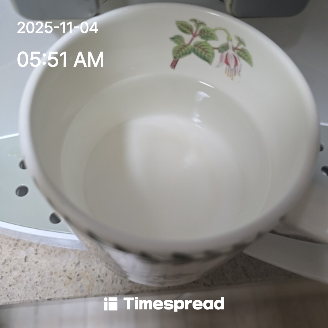 공복에 물마시기