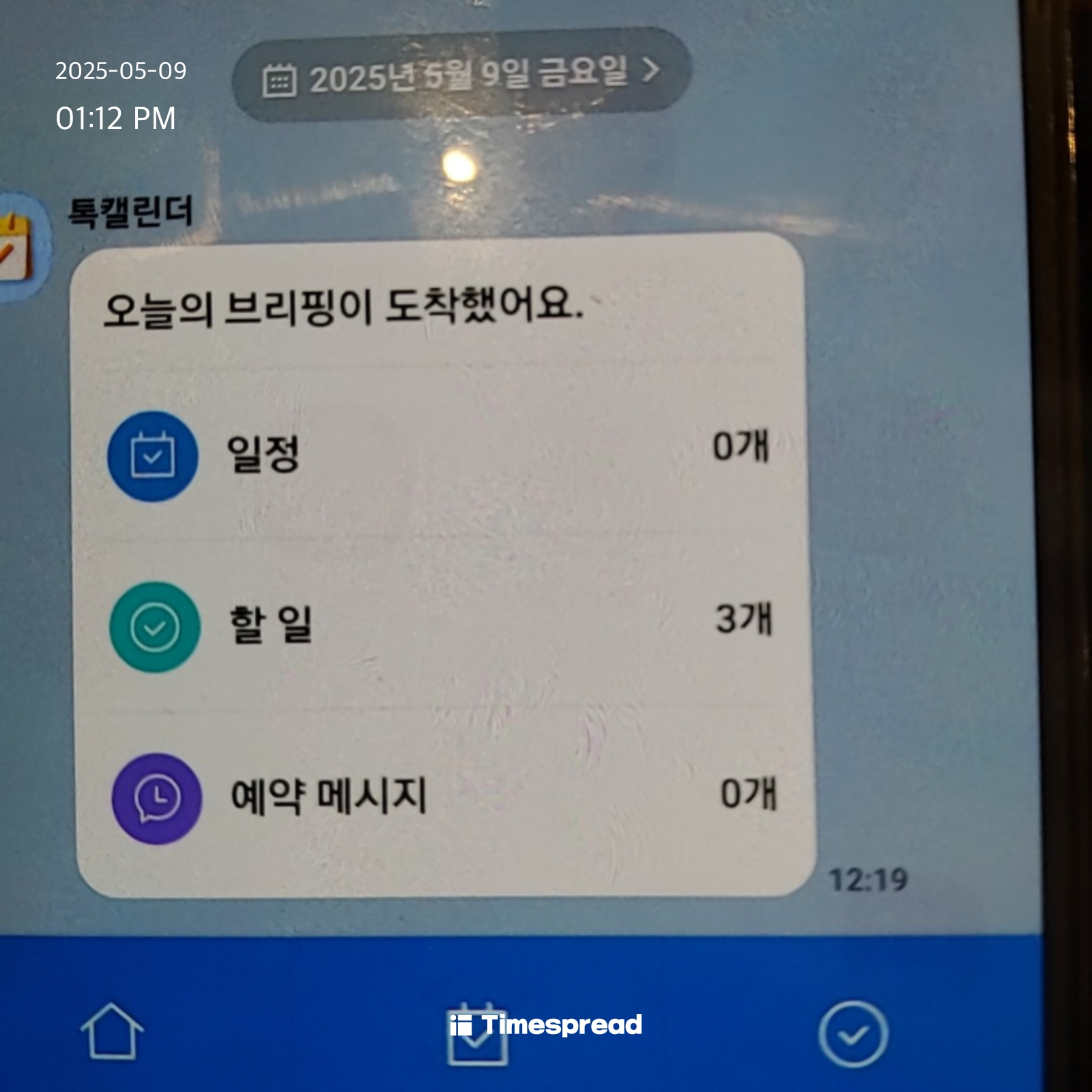 일정