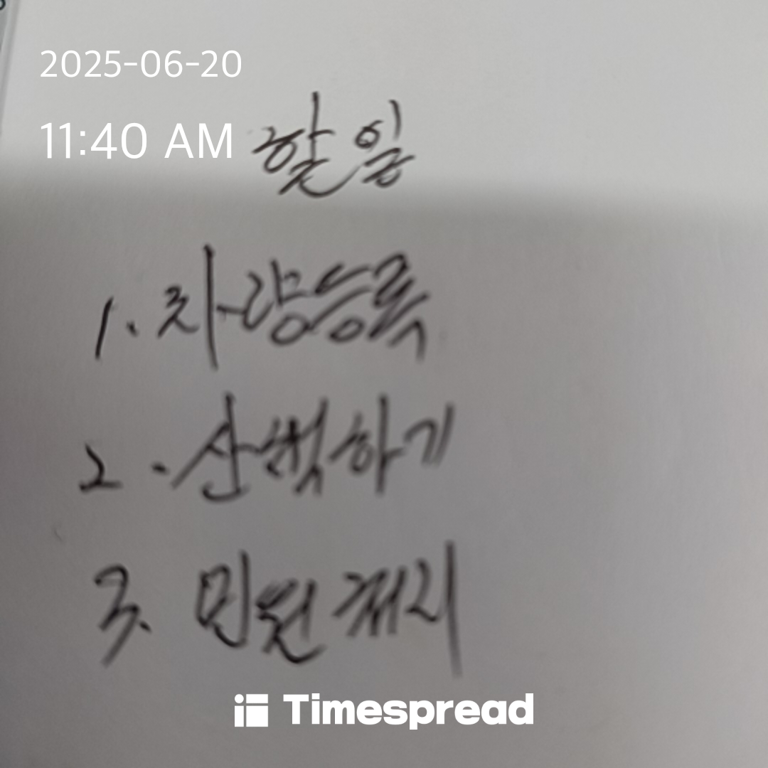 할일