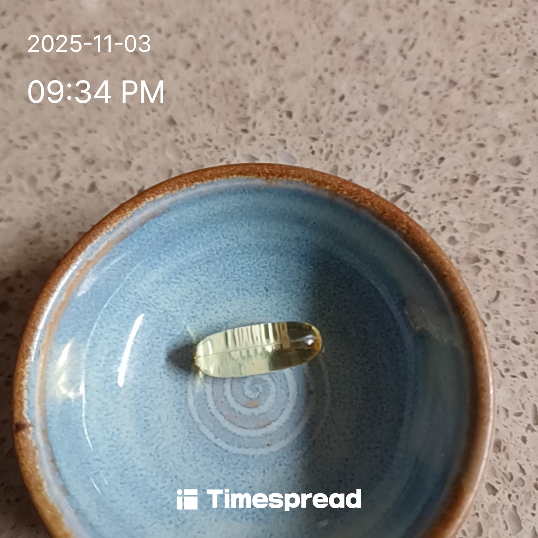 영양제 먹기 1일차