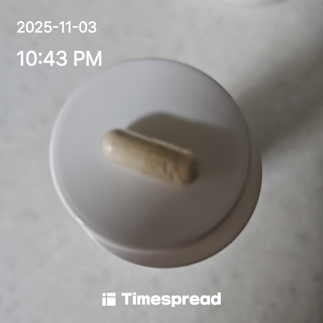 영양제 먹기 챌린지 인증