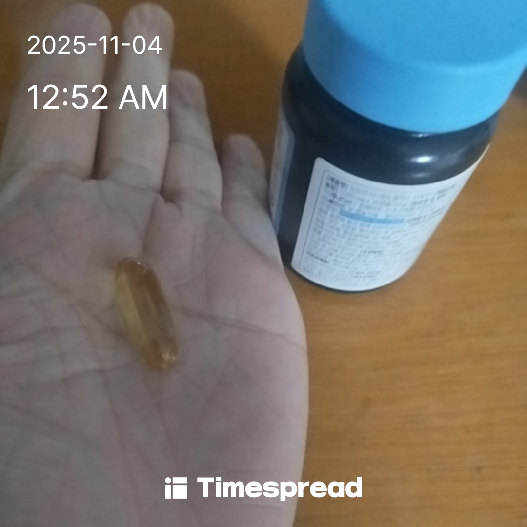 영양제먹기2일차