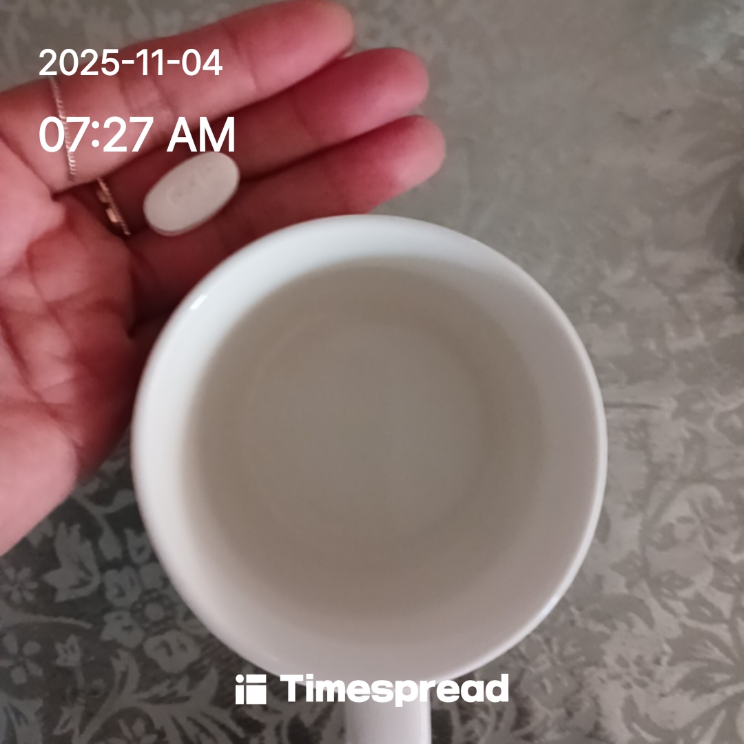 영양제 먹기인증