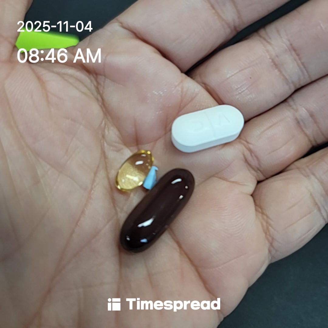 하루 한 번 영양제 먹기 챌린지