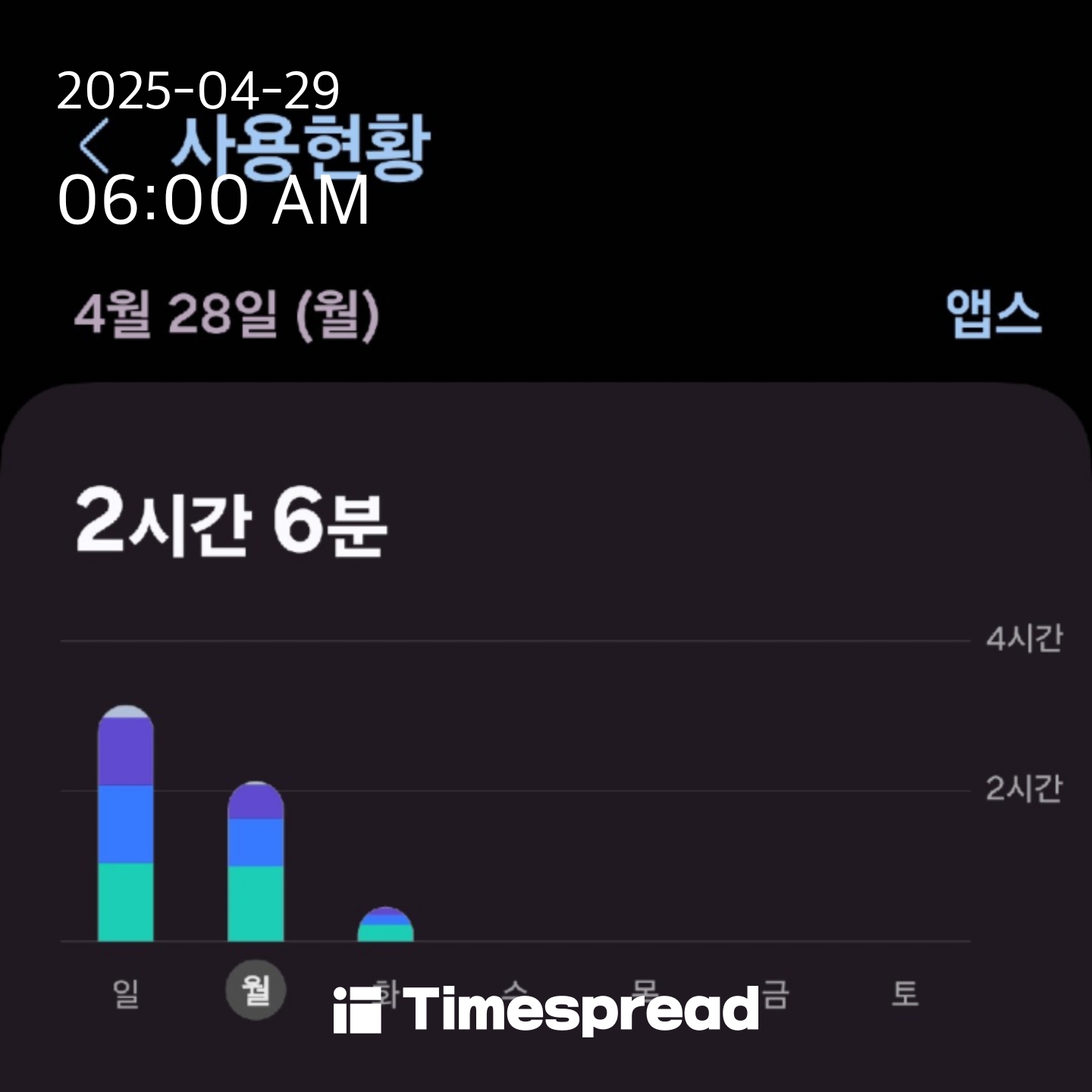 휴대폰 줄이기 챌린지