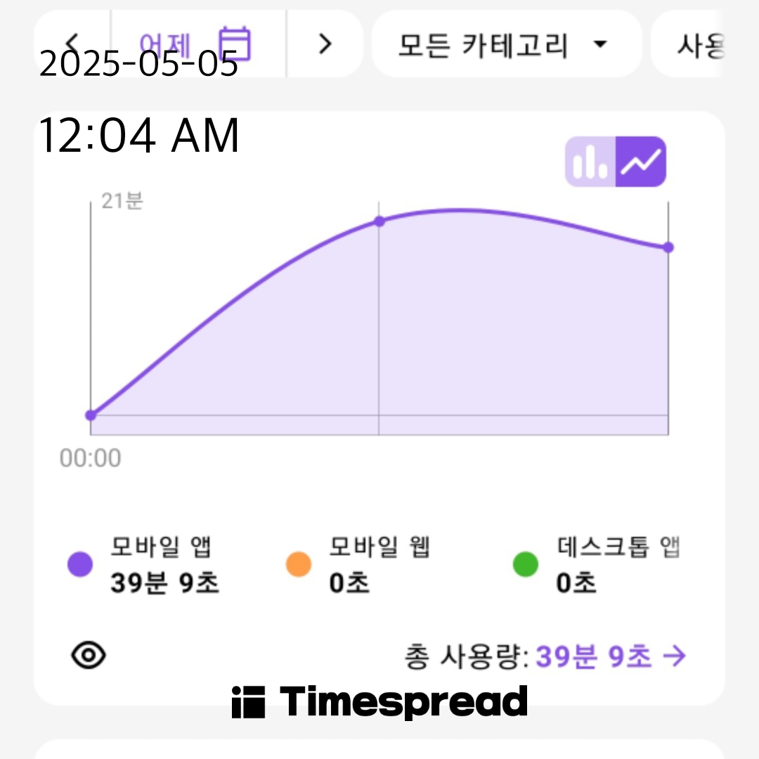 핸드폰 시간줄이기 