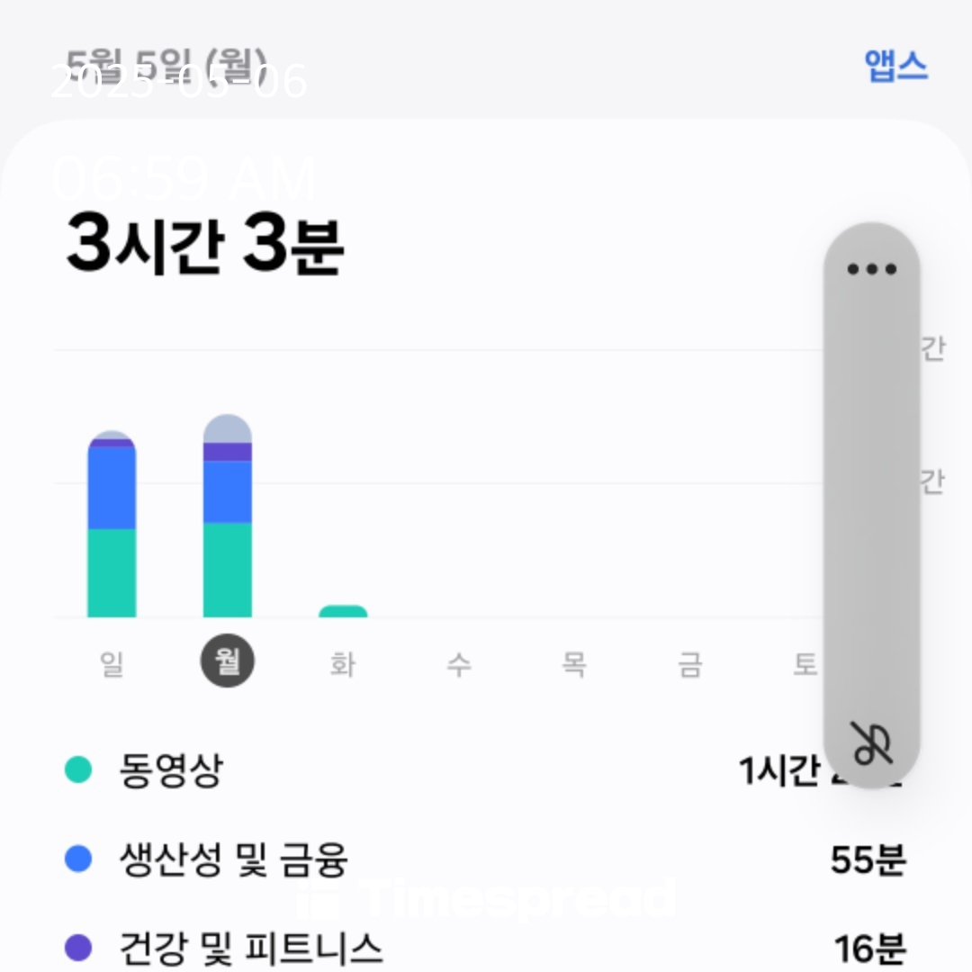 휴대폰사용줄이기