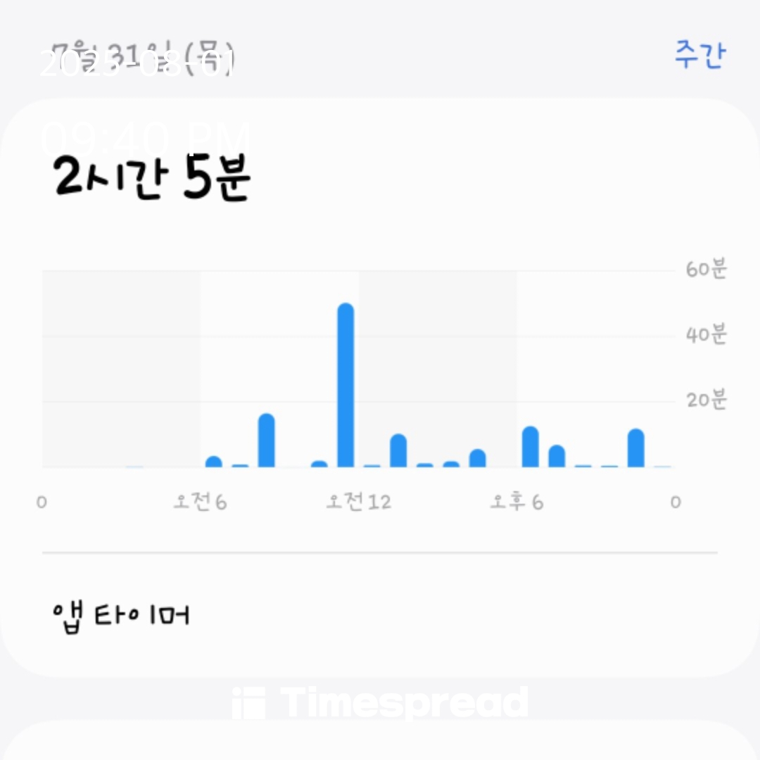 사용시간