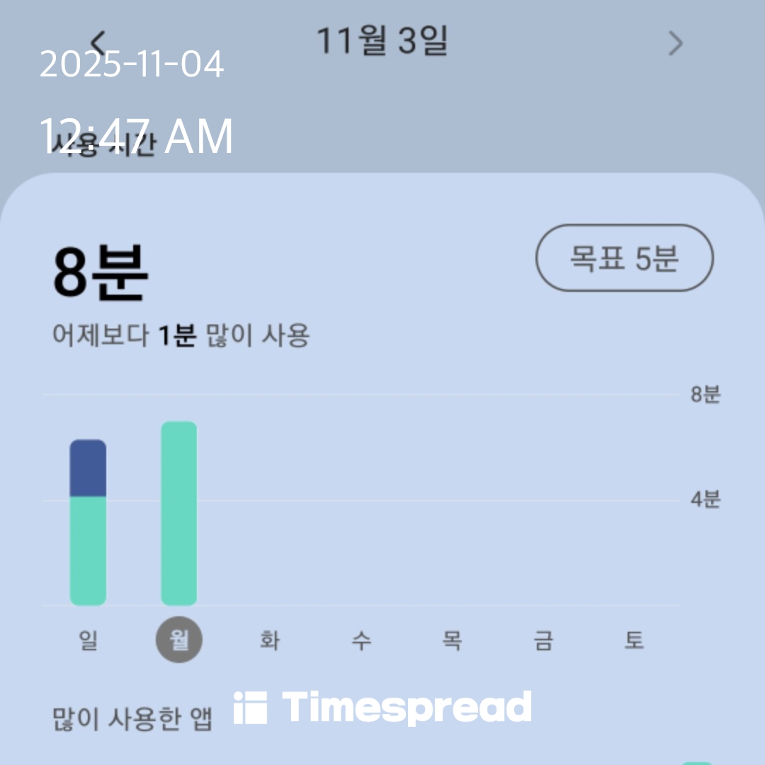 휴대폰 사용