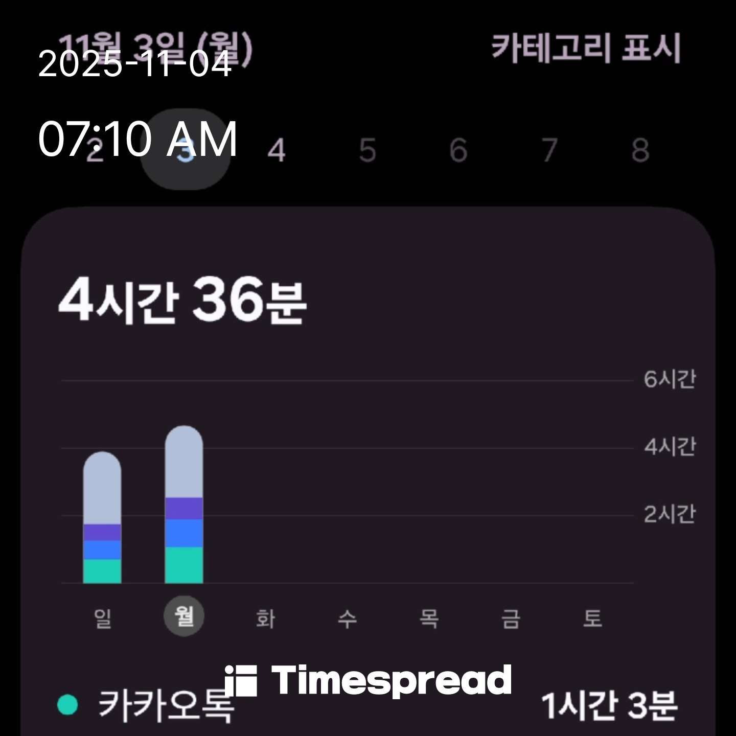 휴대폰 줄이기 챌린지